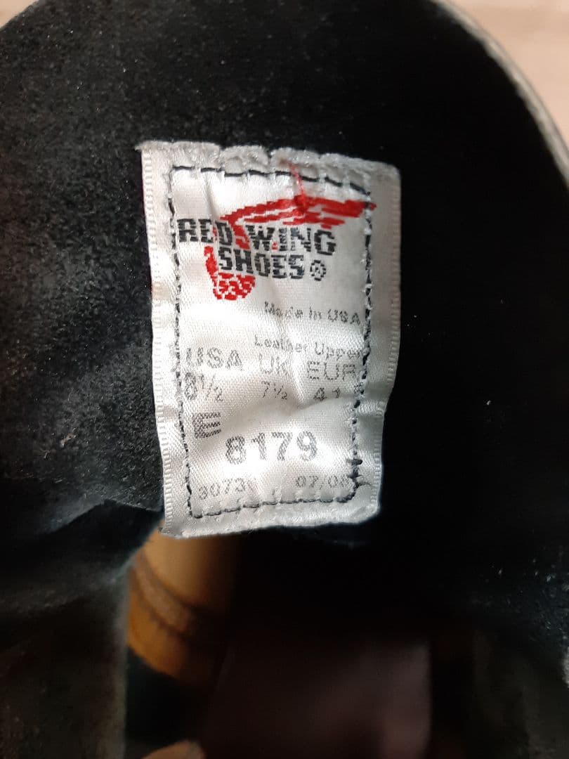 レッドウィング　８１７９　サイズ８.５Ｅ　２６.５センチ