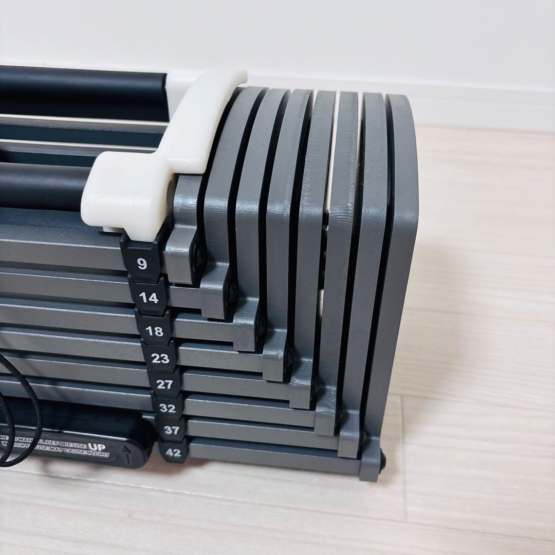 TOPFILM 可変式ダンベル 自宅トレーニング 42kg 2個セット