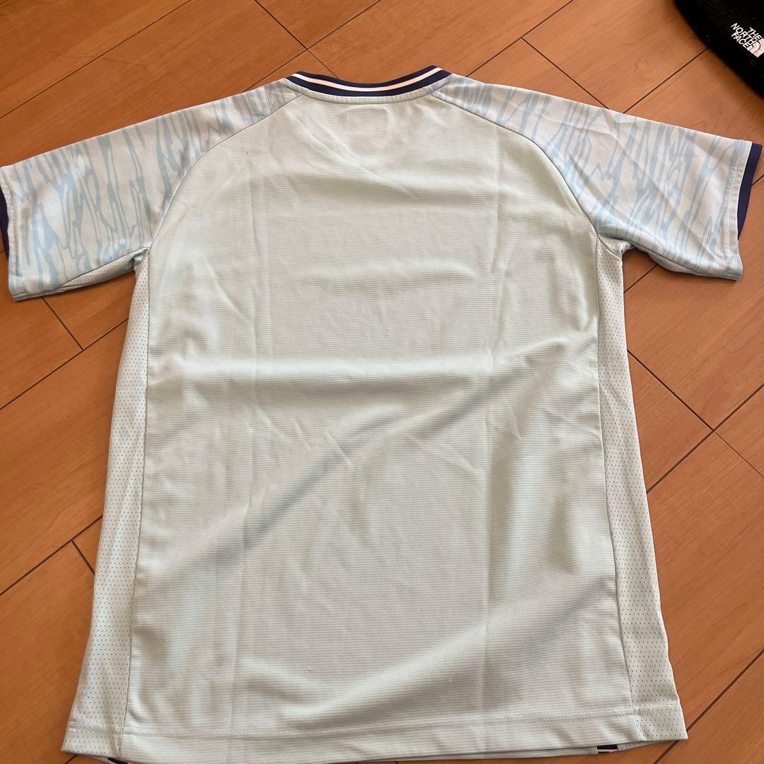 YONEX Tシャツ ハーフパンツ　水色　上下セット　ゲームシャツ