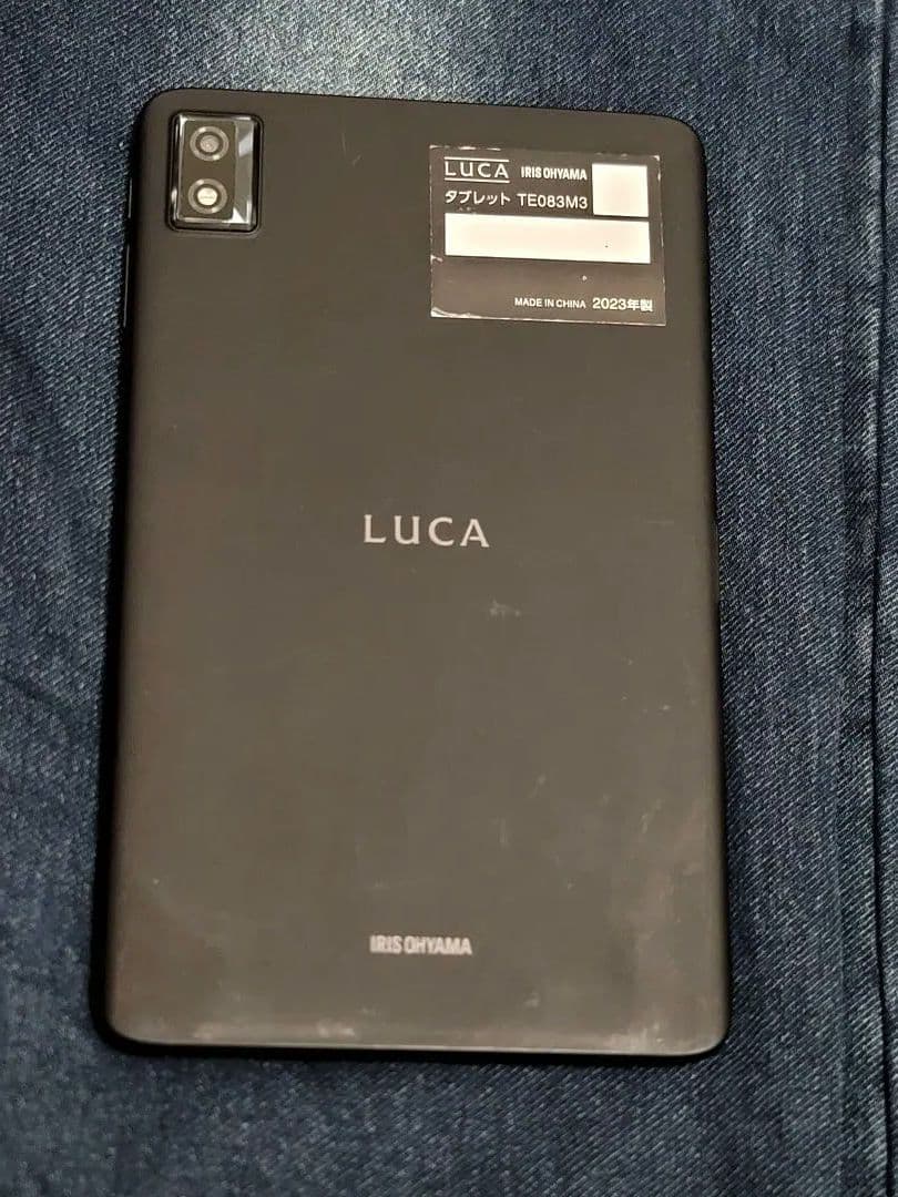 LUCA TE083M3N1-B 8インチ タブレット 動作確認済み