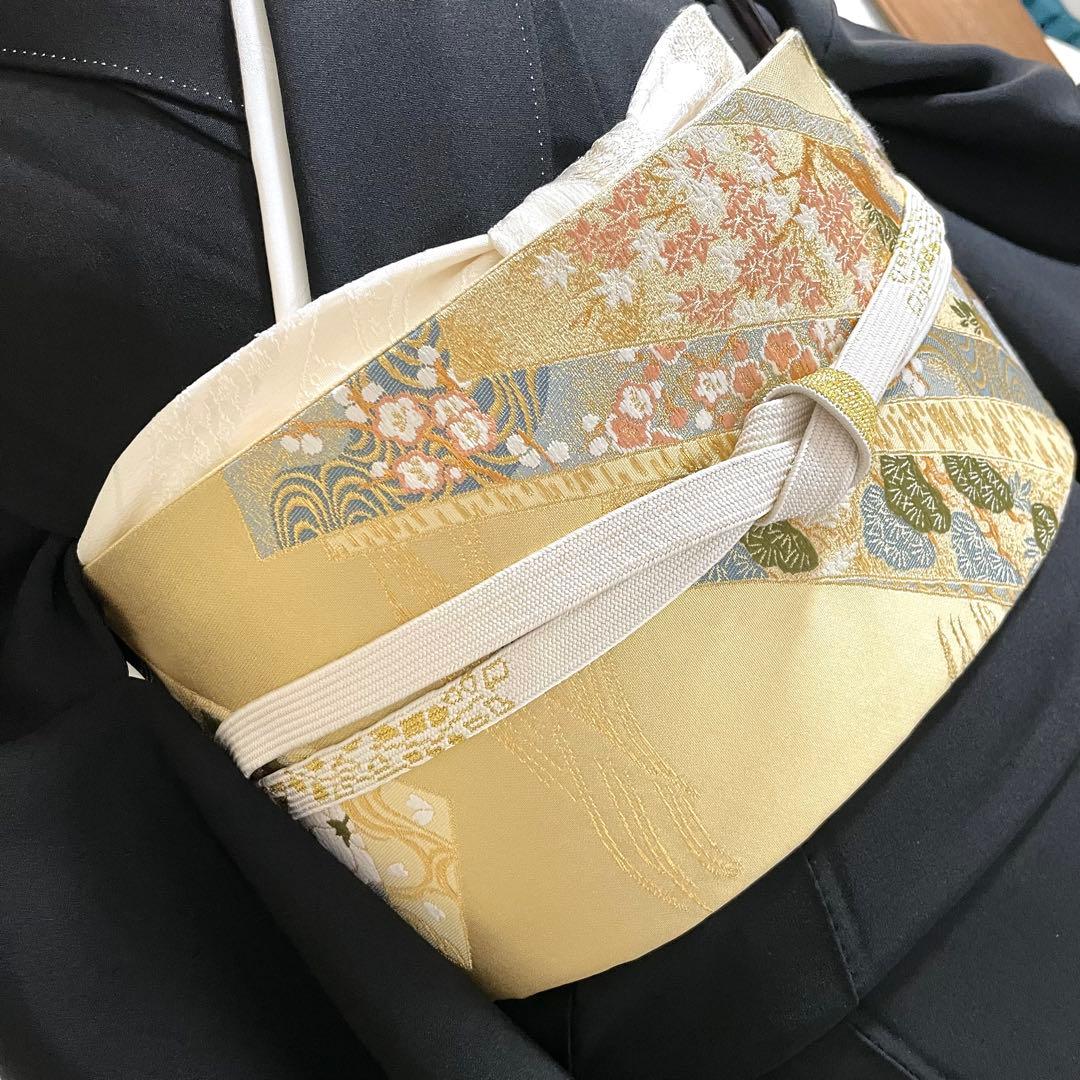 黒留袖 親族 結婚式 披露宴 母 袋帯 フルセット 袷 着物 和装 ウェディング