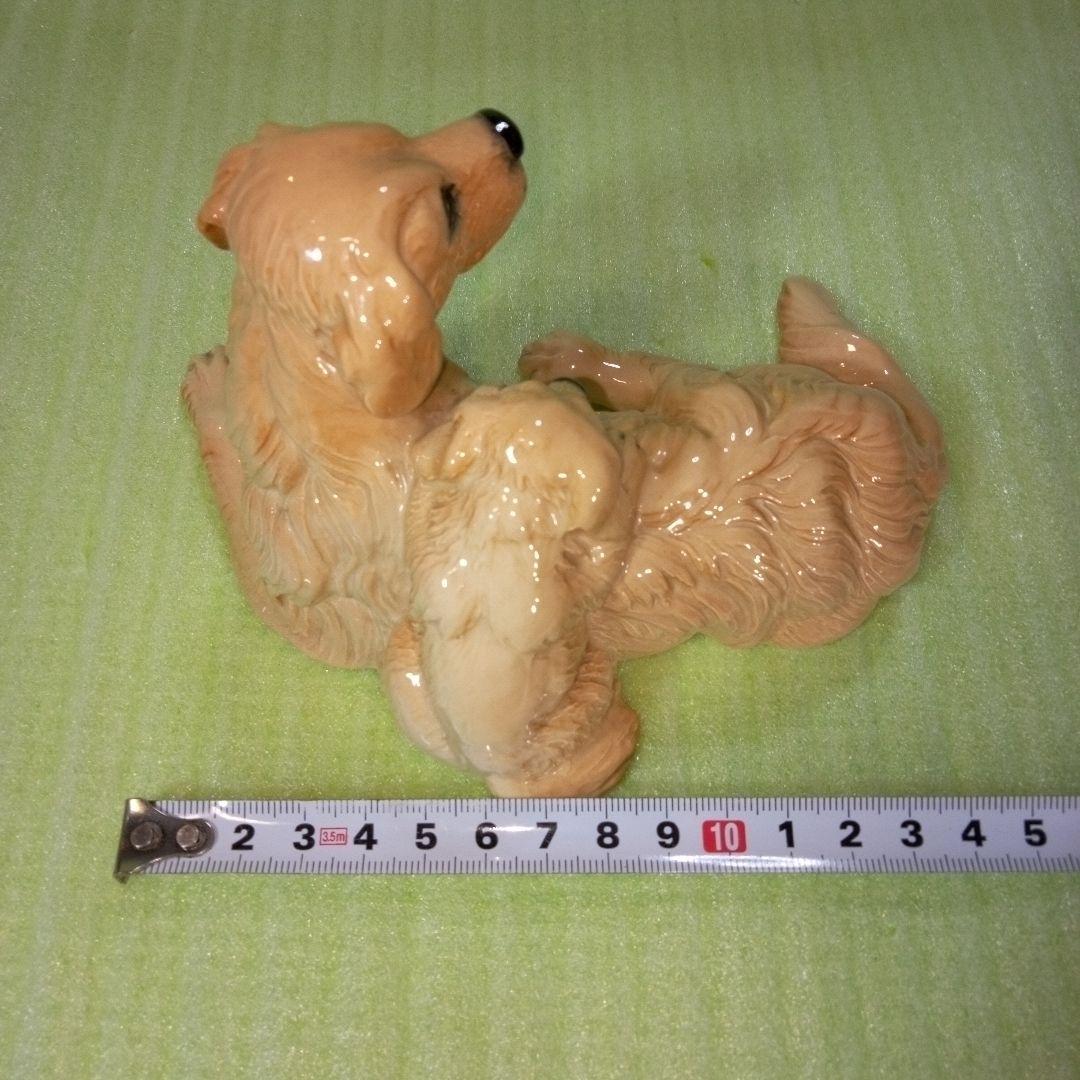 ロイヤルドルトン　 　イギリス製　犬の親子　置物