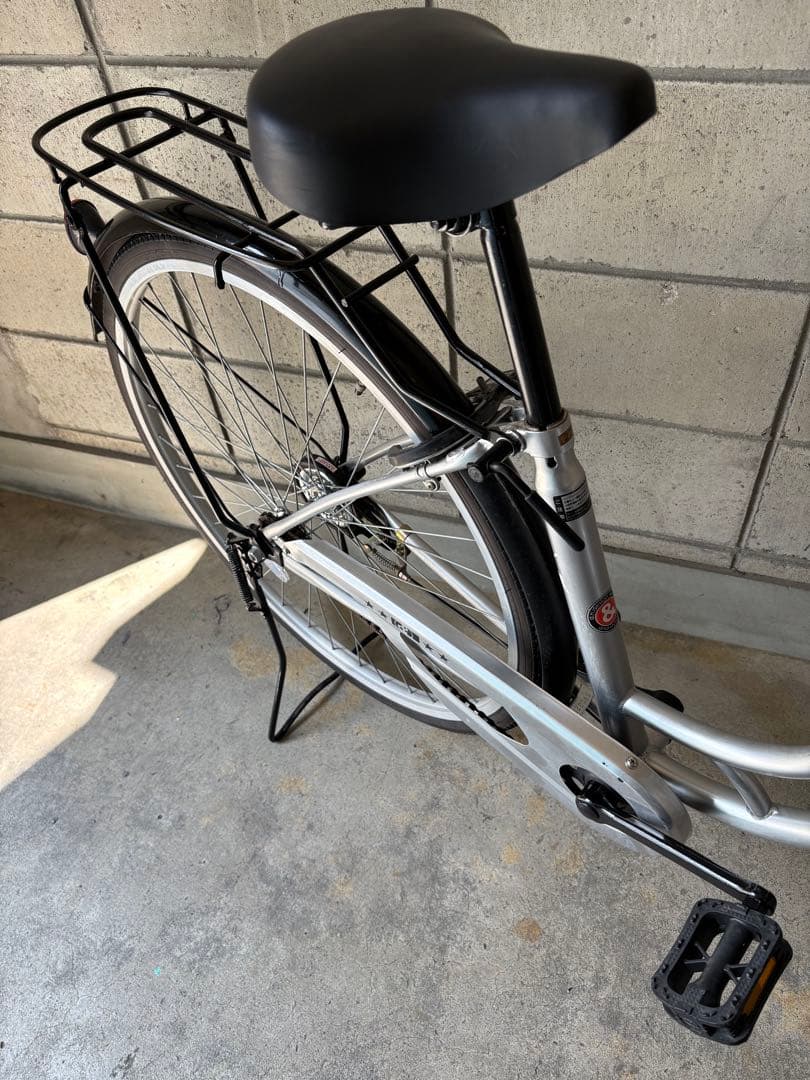 ももりん.*・゜さん専用 銀色に輝く、シンプル・ママチャリ(27㌅)