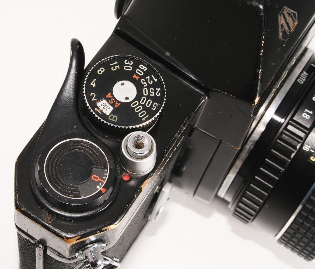 【完動品】PENTAX SP ブラック& 55mm F1.8 美品レンズ