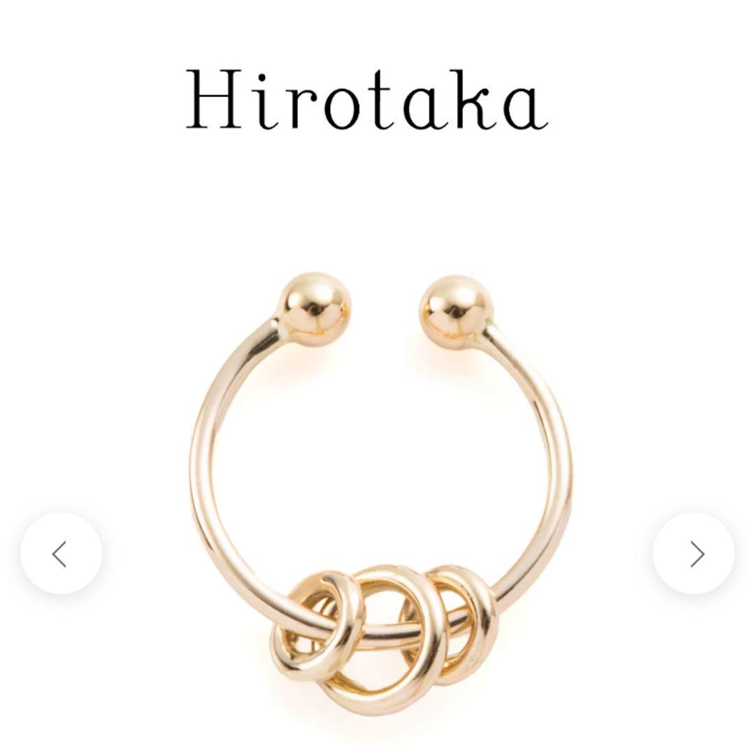 【 hirotaka 】 サークル イヤーカフ