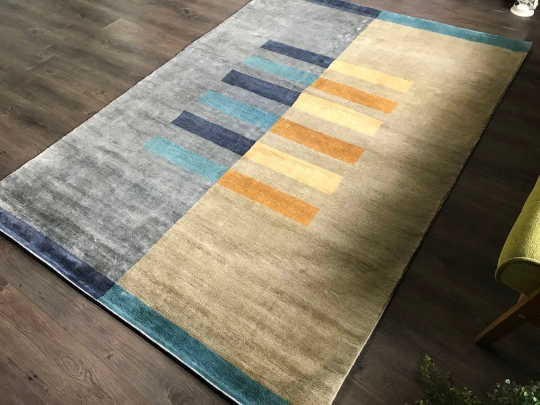 Kw M  142.5x203.5cm 絨毯 ラグ ラグマット