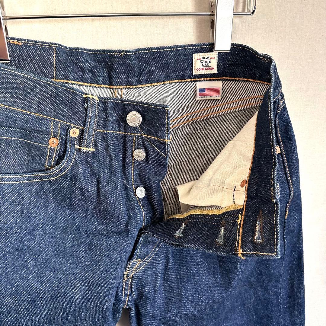 〈 Levi’s 〉501 USA製 White Oak セルビッチデニム