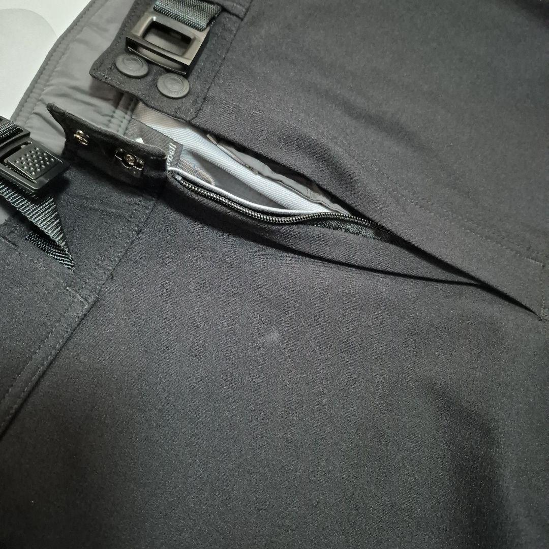 モンベルマルチトラウザーズメンズS黒