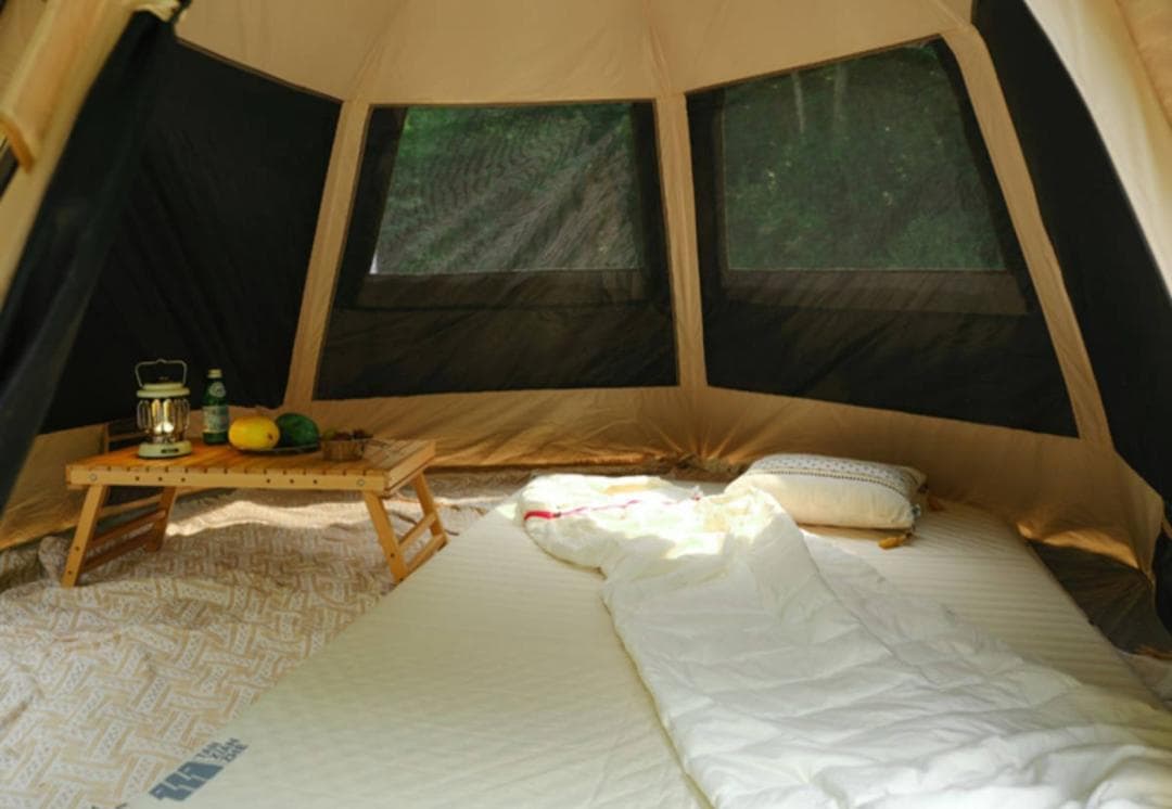 新品 TAN XIAN ZHE ヘキサン ファミリー テント タープ キャノピー