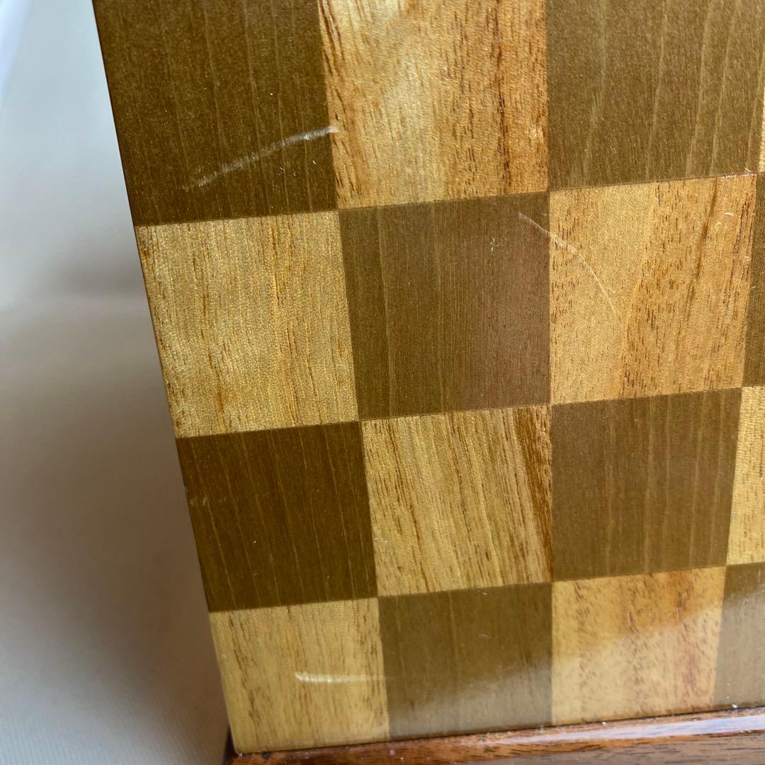 箱根細工・寄木細工　三段小引き出し