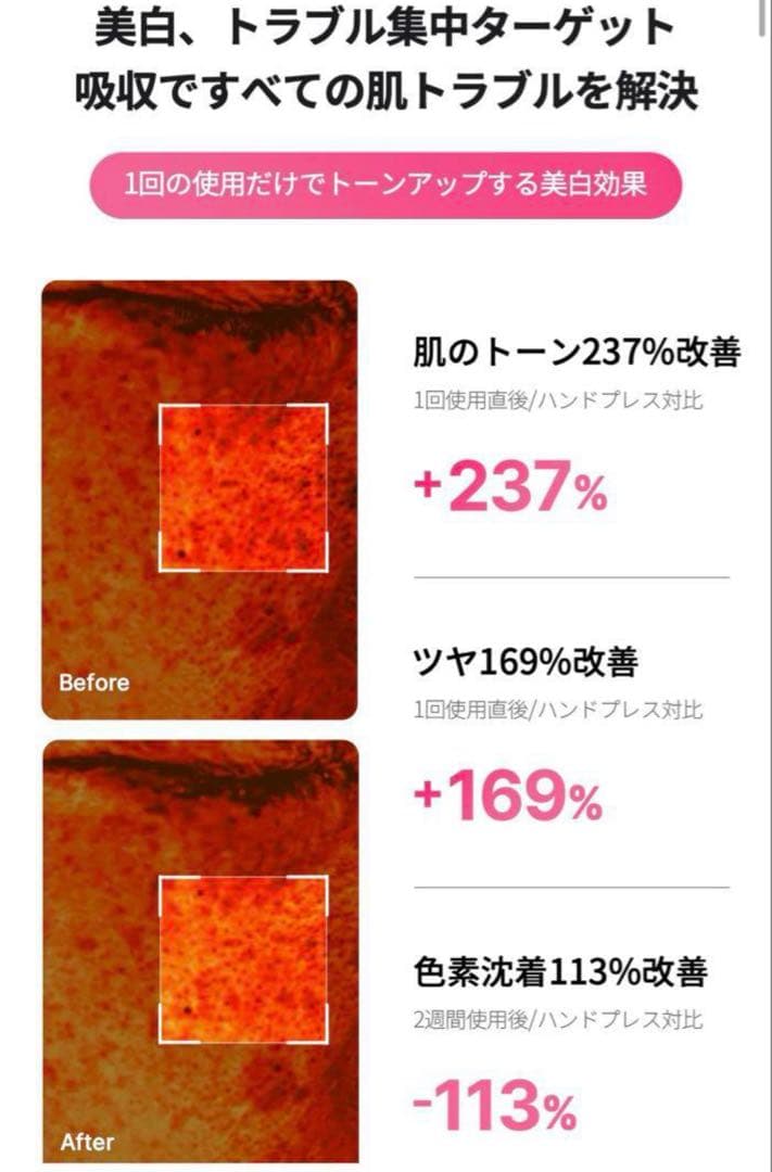 メディキューブ medicube 美顔器ブースタープロミニ ホワイト