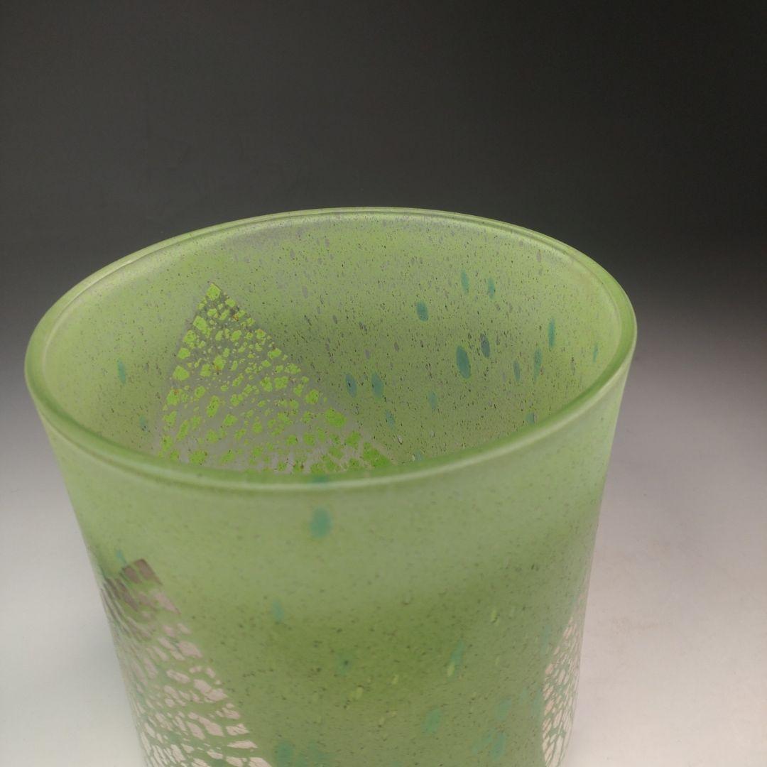 イ225 水指『平井　依』『硝子ガラス　水指　共箱』茶道具