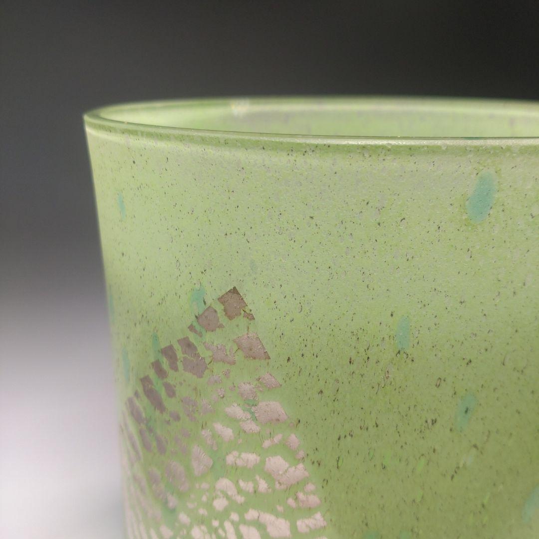 イ225 水指『平井　依』『硝子ガラス　水指　共箱』茶道具