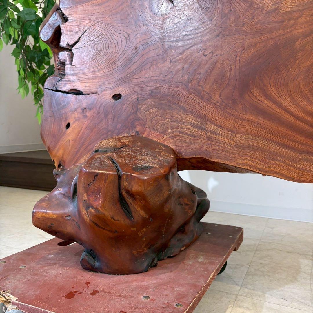 【引取限定】天然木 衝立 1枚板 仕切り パーテーション 和風 和室