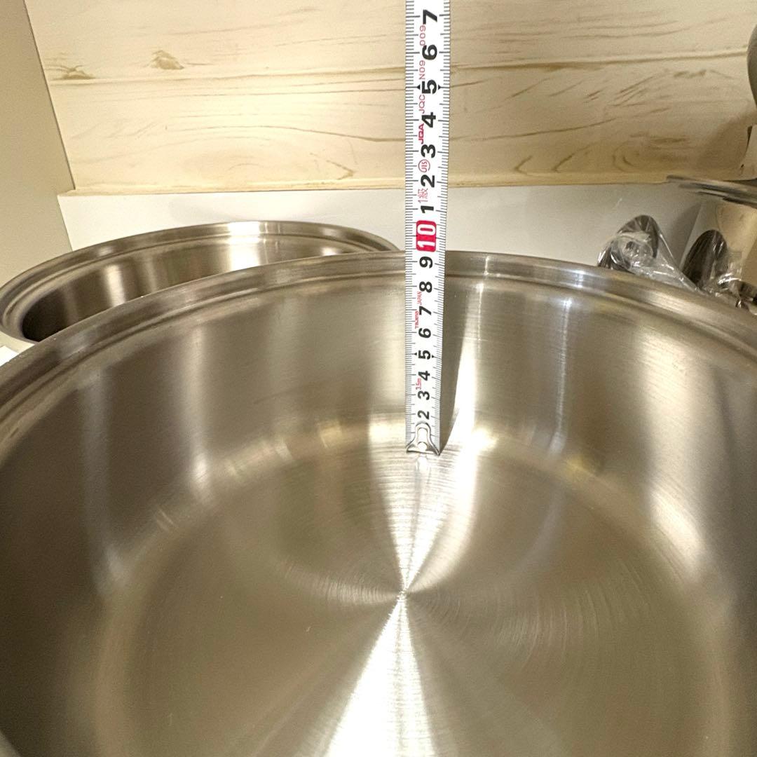 激安　EKCO ウルトライーズ・アンバサダー　小フライパン 3コート片手鍋　蓋付