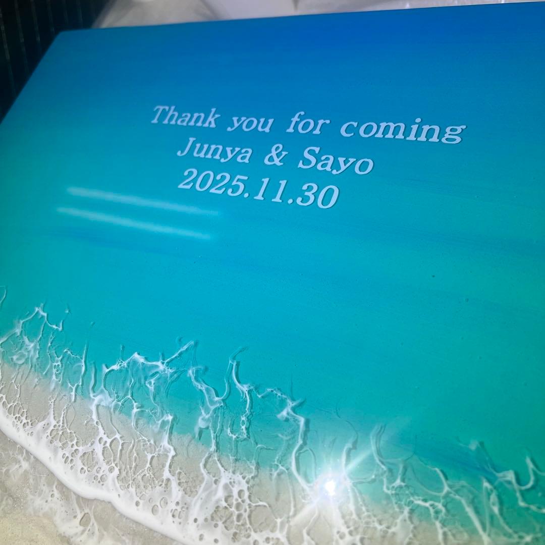 【YMGさん専用】レジンアート／海アート／オーダー／ナチュラルサンド