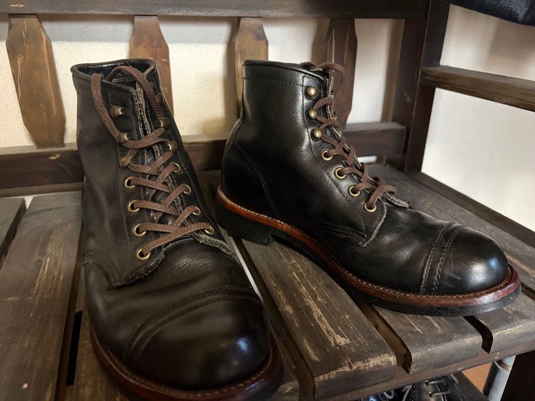 【CHIPPEWA 】チペワブーツ キャップトゥ ８Ｄ26㎝