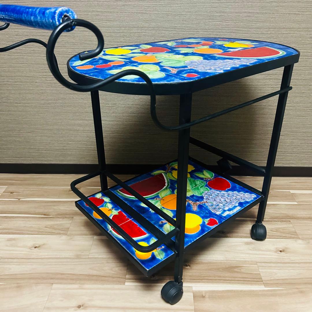 イタリア ワゴン NINO PARRUCA ワゴン トローリー ニーノパルッカ