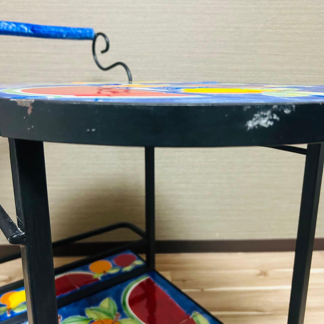 イタリア ワゴン NINO PARRUCA ワゴン トローリー ニーノパルッカ