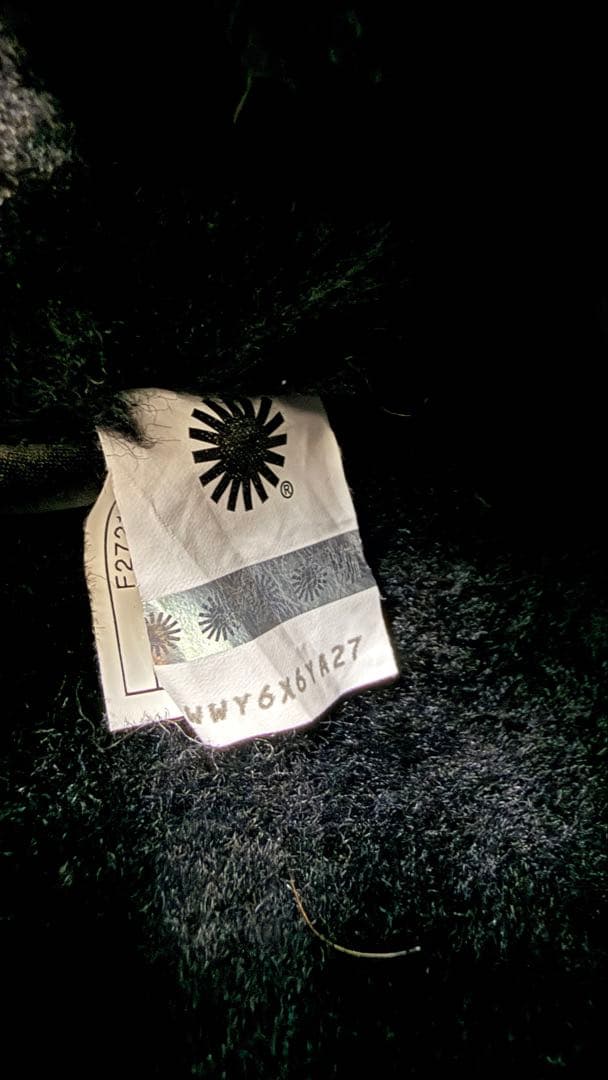 美品UGG Classic Mini Bow Glitter ブラック　サイズ9