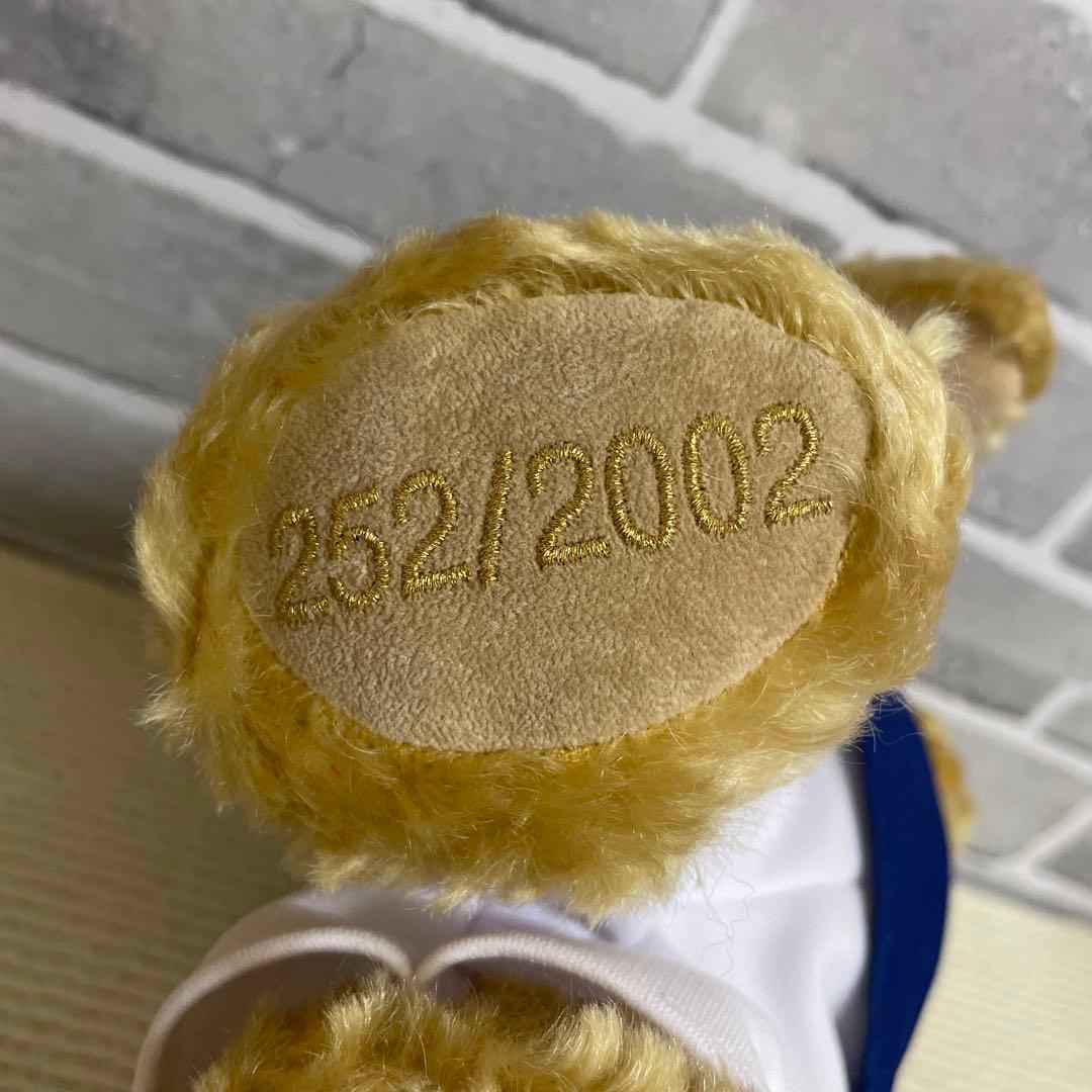 サッカー日本代表2002テディベア ハーマン社製 限定品