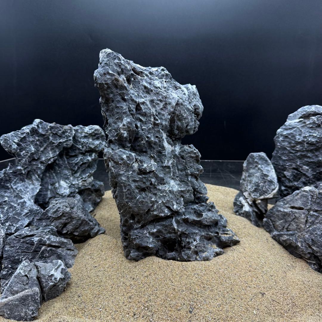 MSS-7020 青龍石13キロセット 酸処理済み龍王石　竜王石　アクアリウム