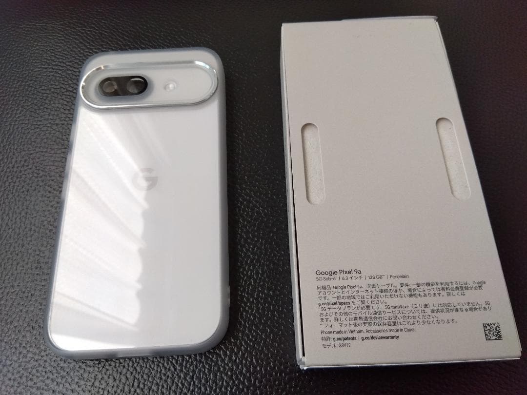 Google Pixel 9a 128GB Porcelain 未使用に近い