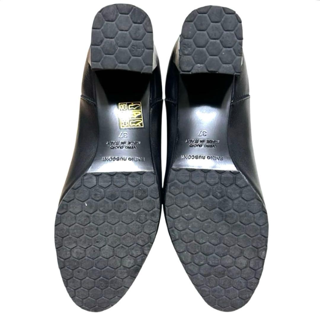 【極美品】FABIO RUSCONI ショートブーツ　サイドゴア