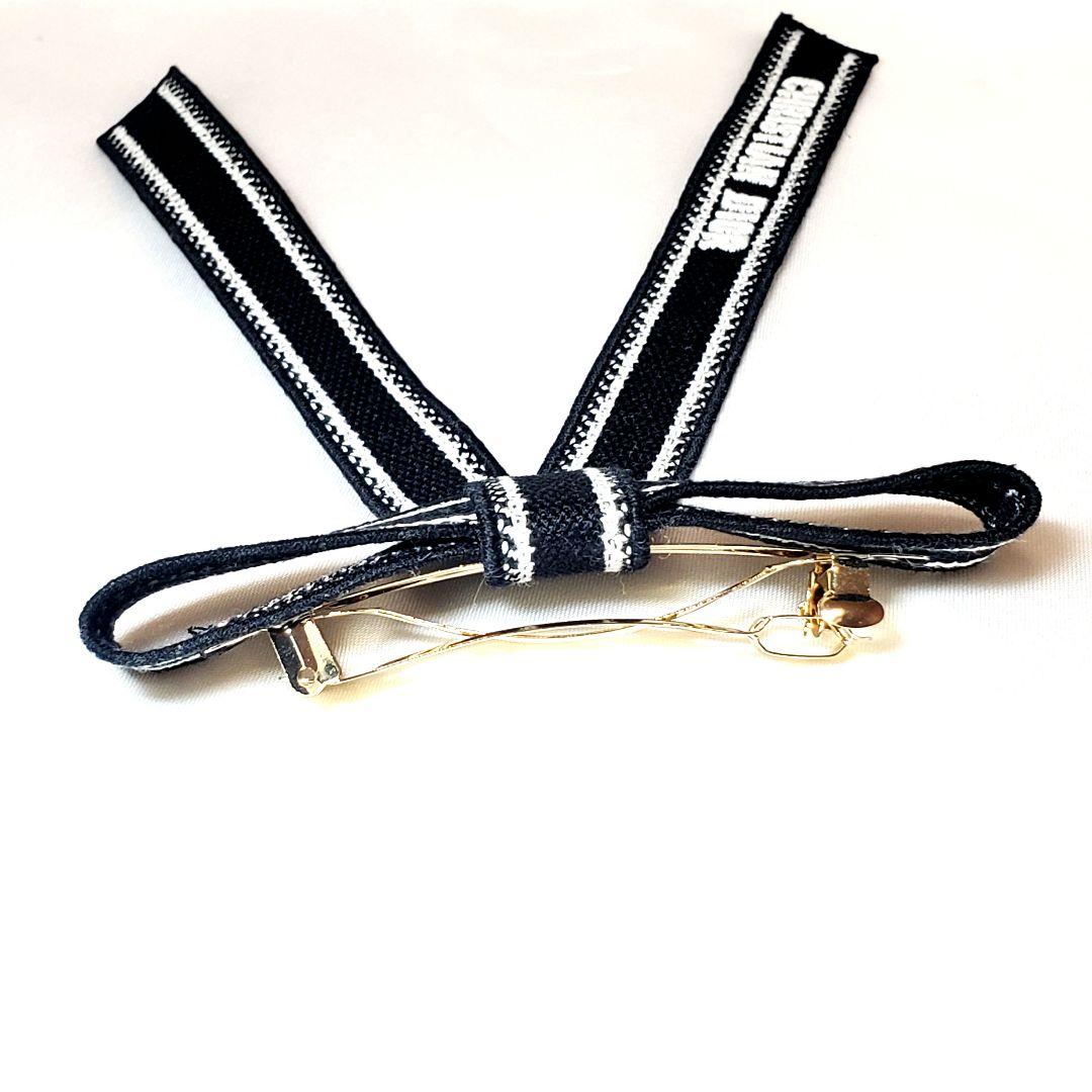 【本日限定セール❕極美品☆鑑定済】ディオール ツイストリボンバレッタ h28