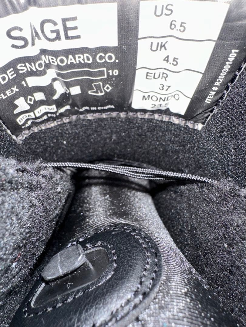 ㉑RIDE SAGE 24cm レディース　ブーツ