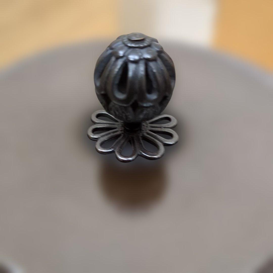 富士釜　菊地政光作 浜松地紋 　茶道具　茶道　釜　木箱　美品