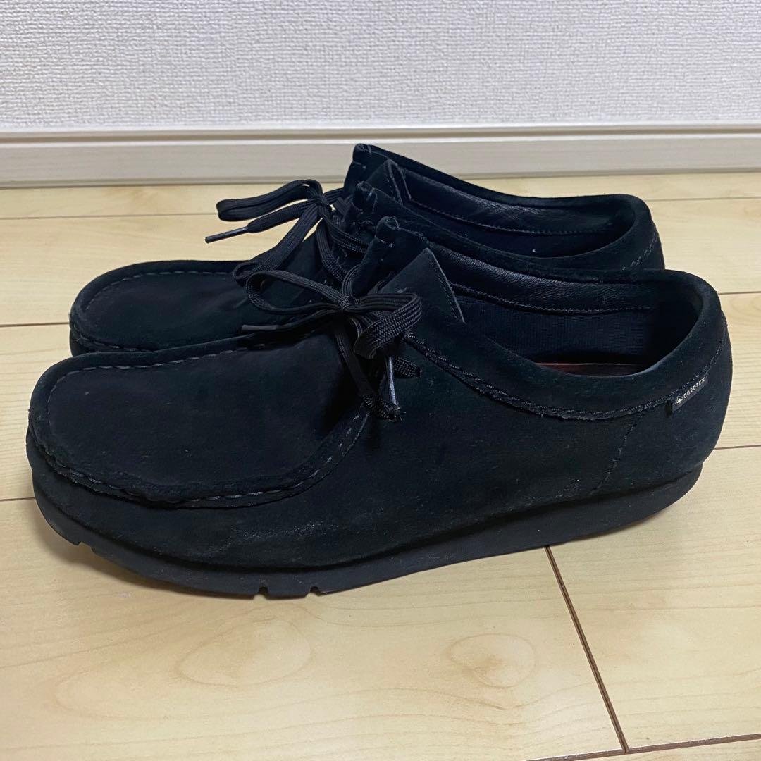 靴 clarks wallabee gore-tex 26.5cm