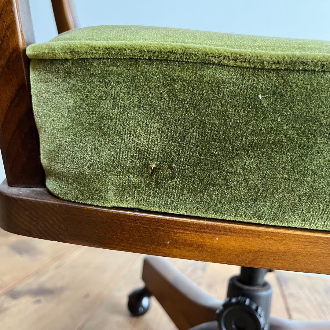 オールド カリモク karimoku コロニアル チェア 椅子 グリーン