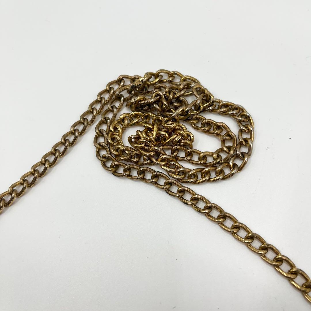 【美品】Dior ショルダーバッグ　トロッター　チェーン　レザー　ヴィンテージ