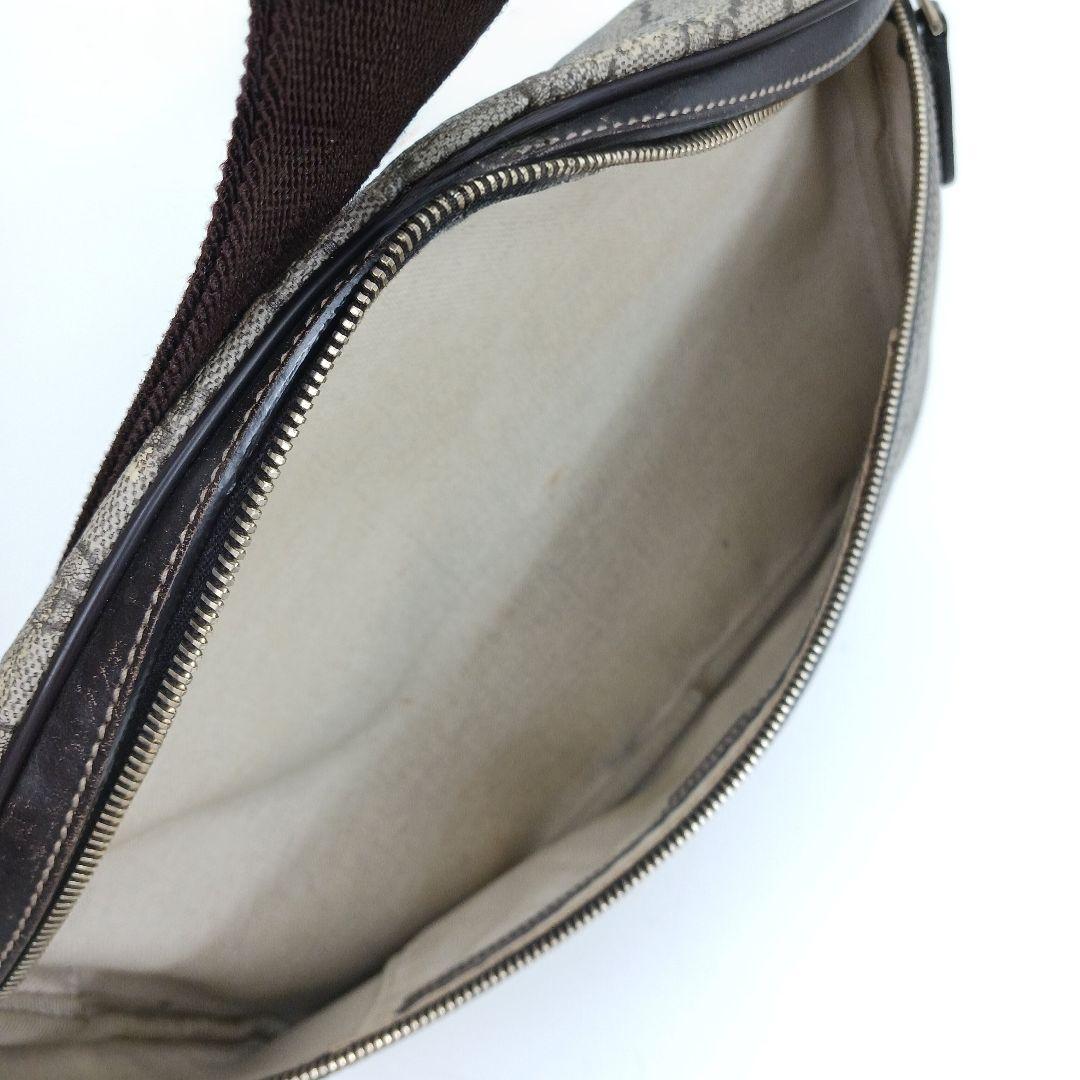 ✨ジャンク特価✨グッチ GGスプリーム ボディーバック ウエストバック