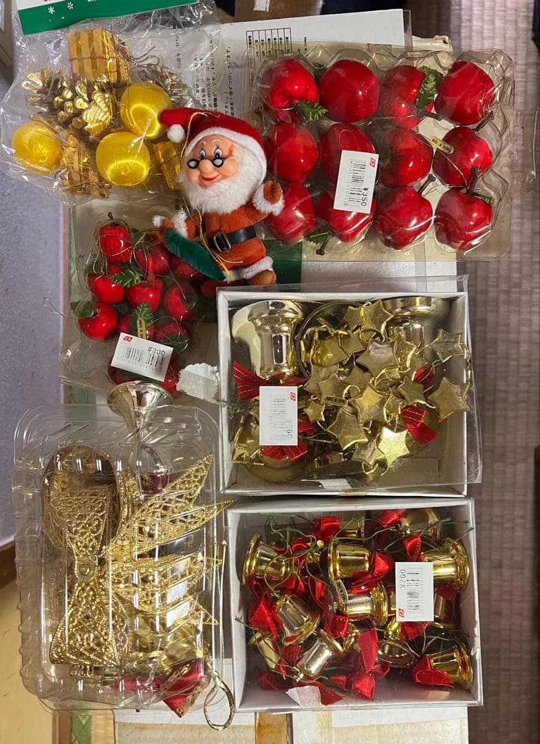 クリスマスツリー電飾、飾り　アメリカ製含む