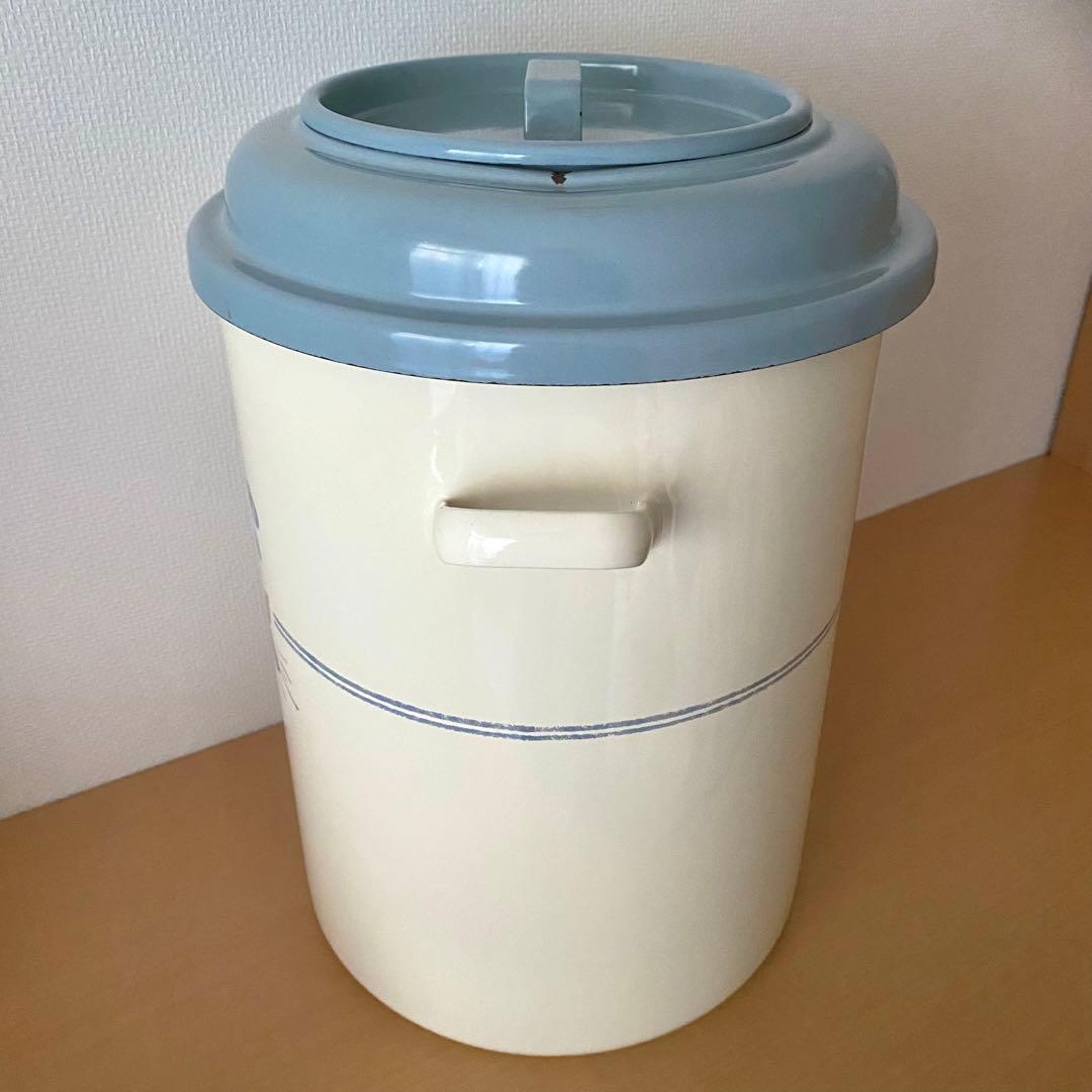 ＊imane＊シャルロット　リビングダスト缶　蓋付き