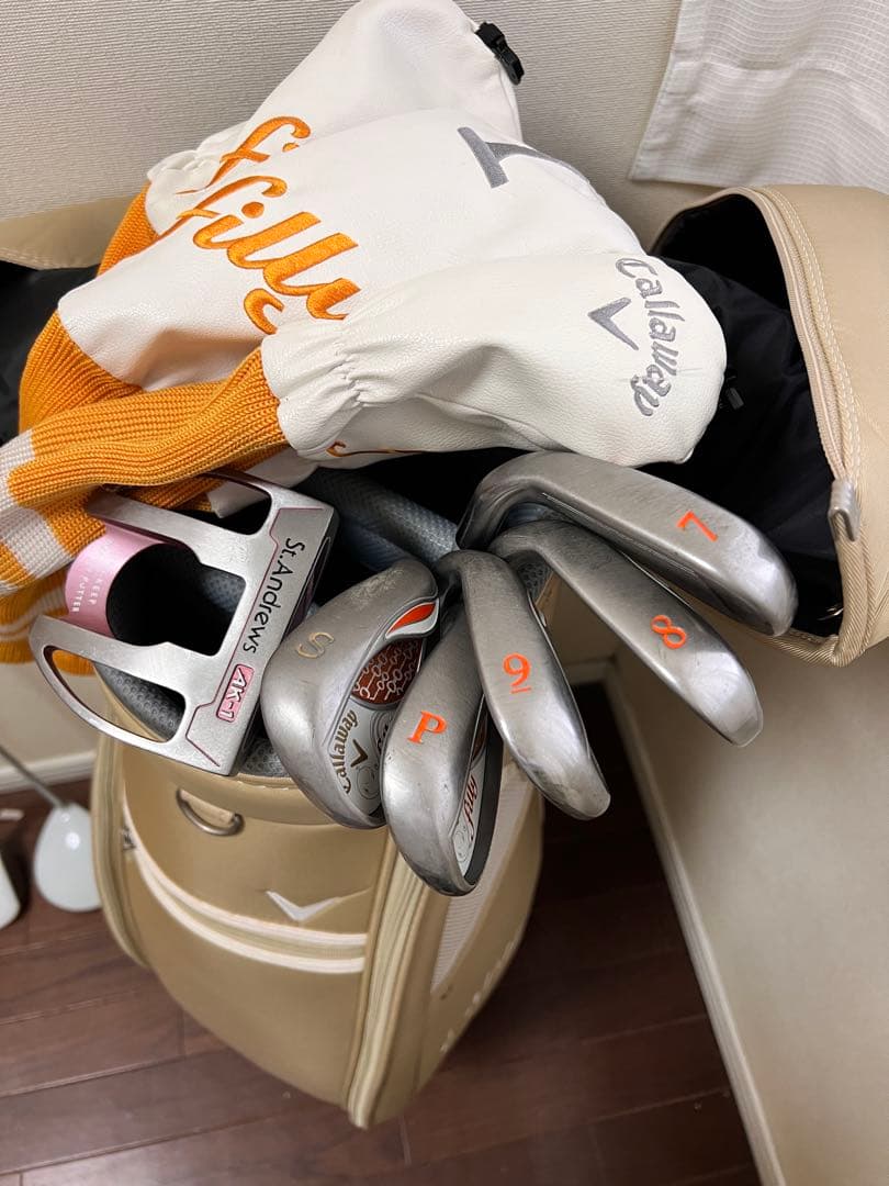 【豪華セット】キャロウェイ Filly レディースゴルフセット 初心者おまけ付き