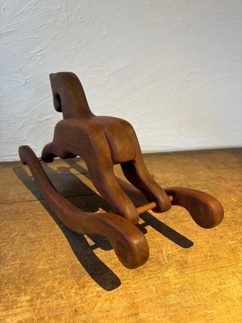 木馬　アメリカ製　ハンドクラフト