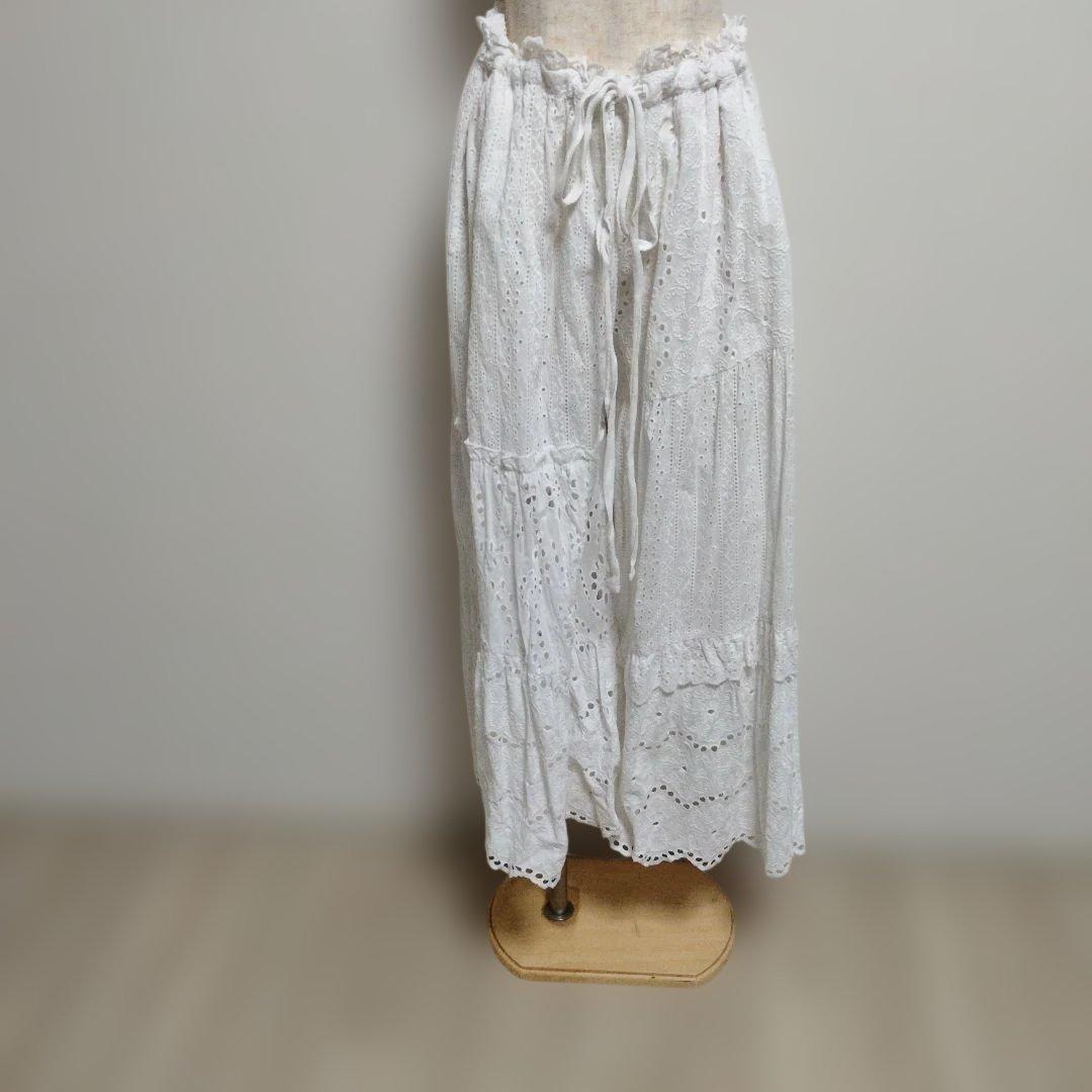 ハコさま　専用フリーダFreada レースギャザー ワイドパンツ