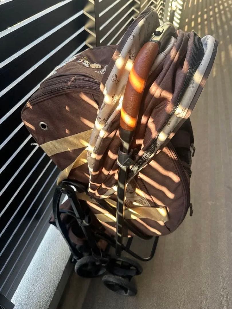 《美品》ペットパラダイスPET PARADISEスヌーピー3WAYペットカート