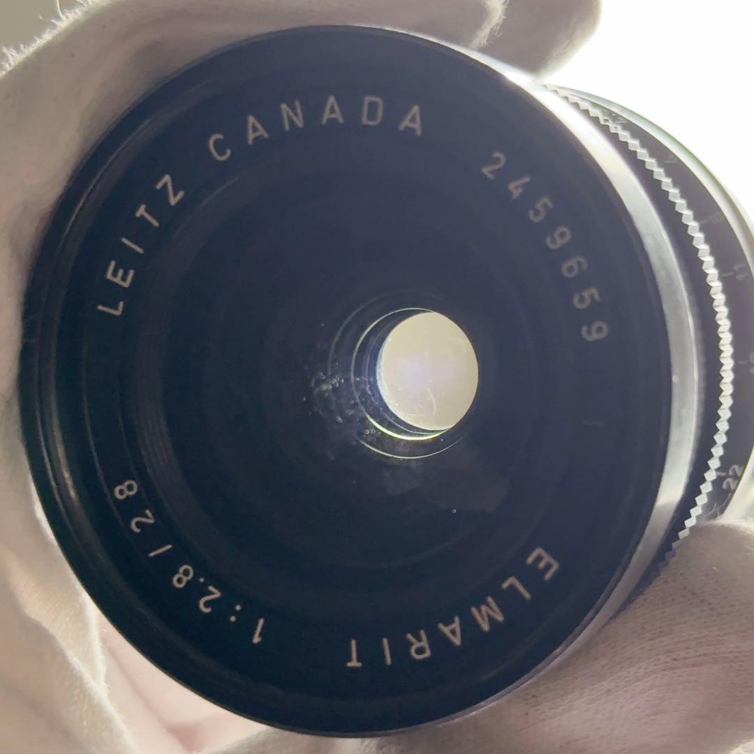 【希少ストッパー付】ライカ｜エルマリートM28mm F2.8（2nd）初期型