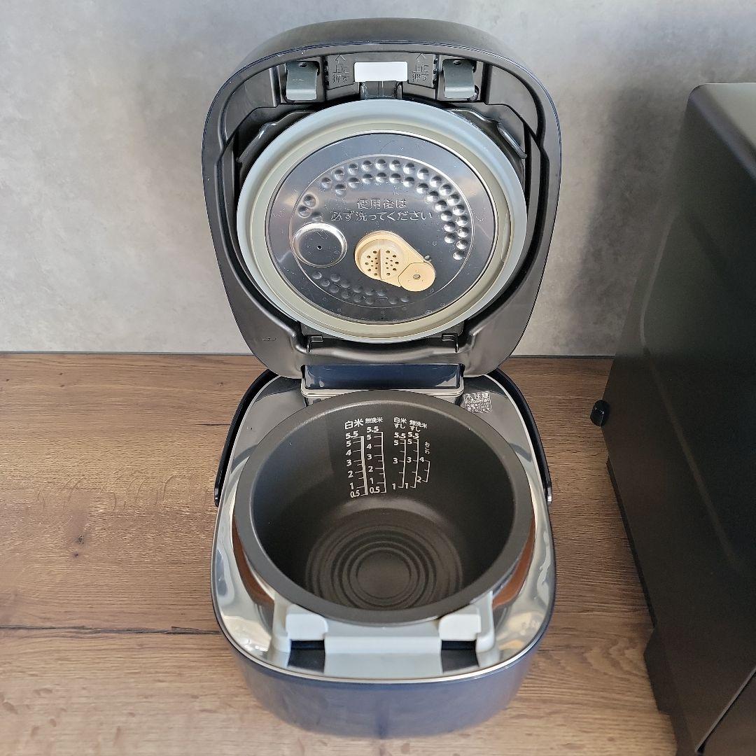 TOSHIBA RC-10VSN 炊飯器 インディゴブルー