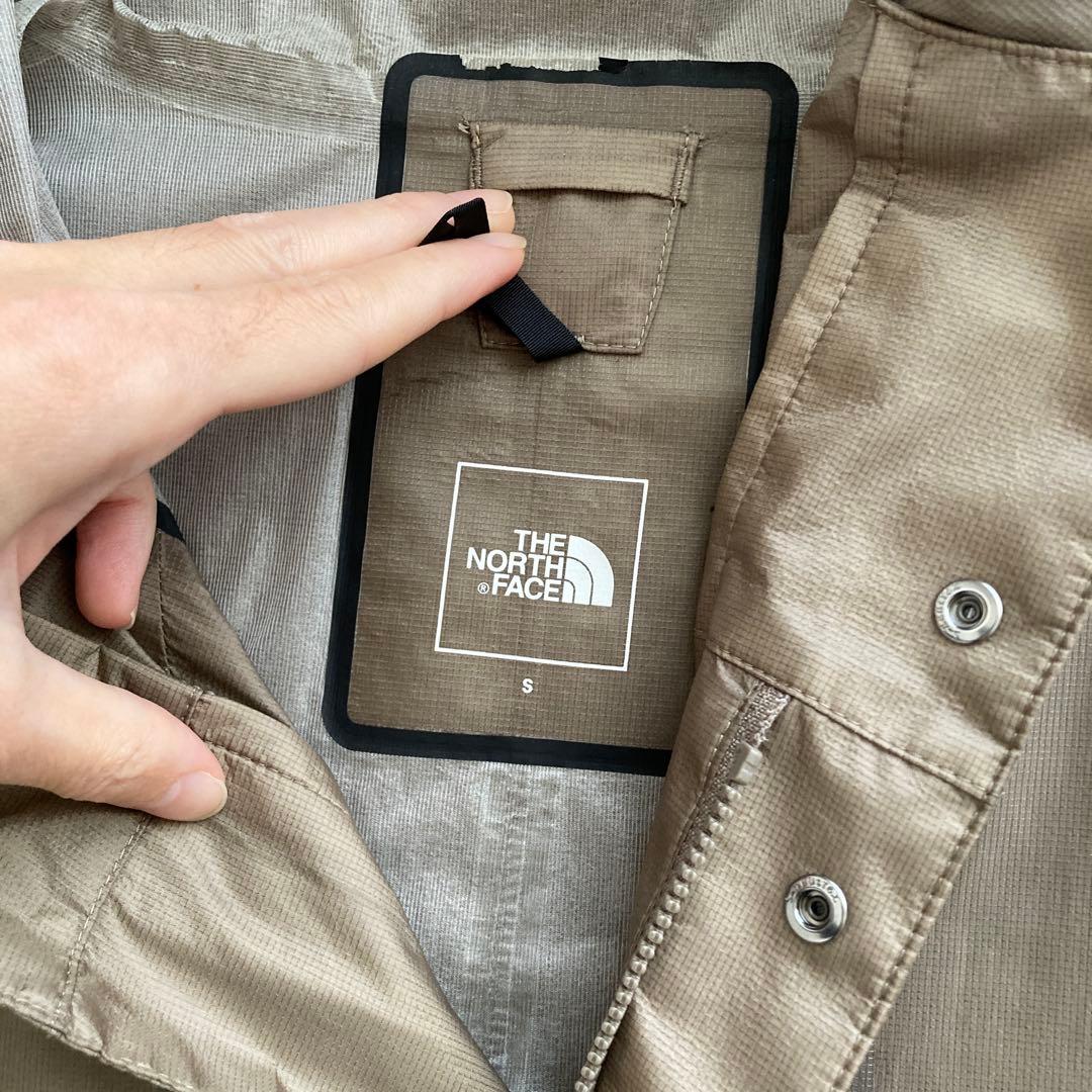 【中古美品】Sサイズ モッズコート ノースフェイス カーキ フード付き