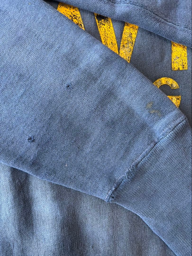 トップス 70'sCHAMPION \"NAVY SAILING\"REVERSE WEAVE