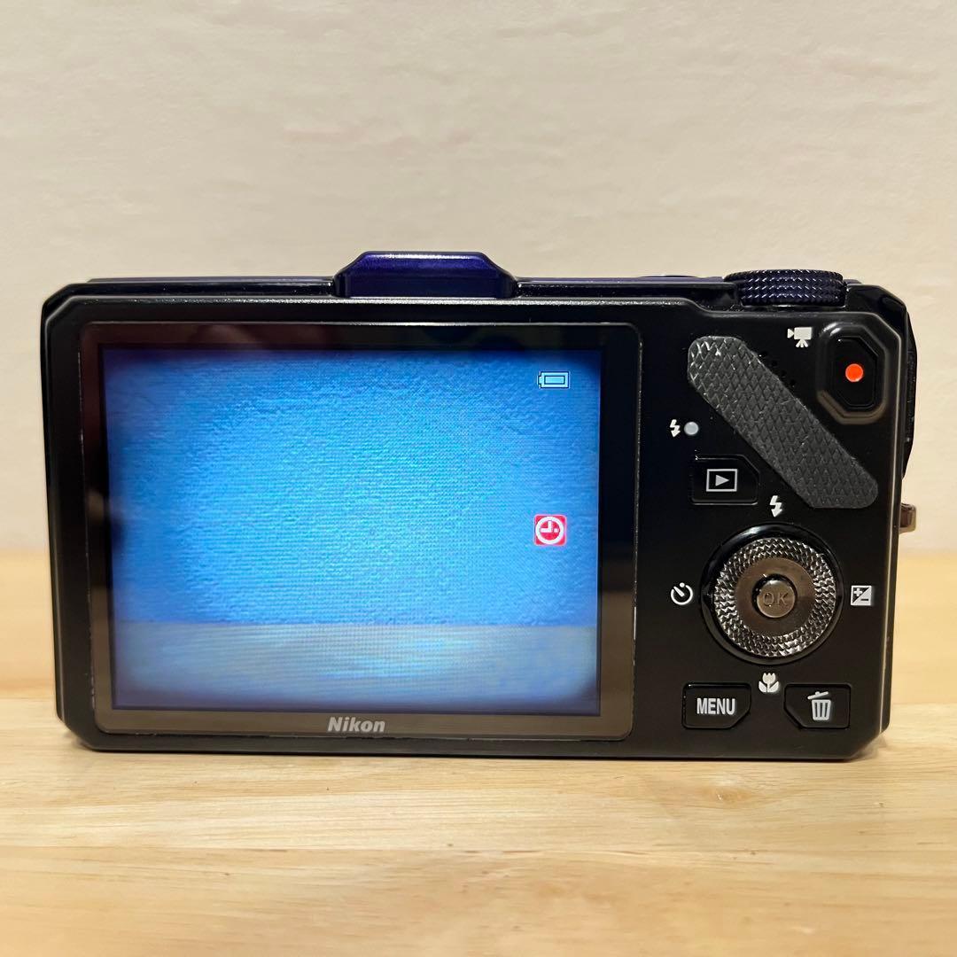 訳あり特価 Nikon COOLPIX S9300 ネイビー デジタルカメラ