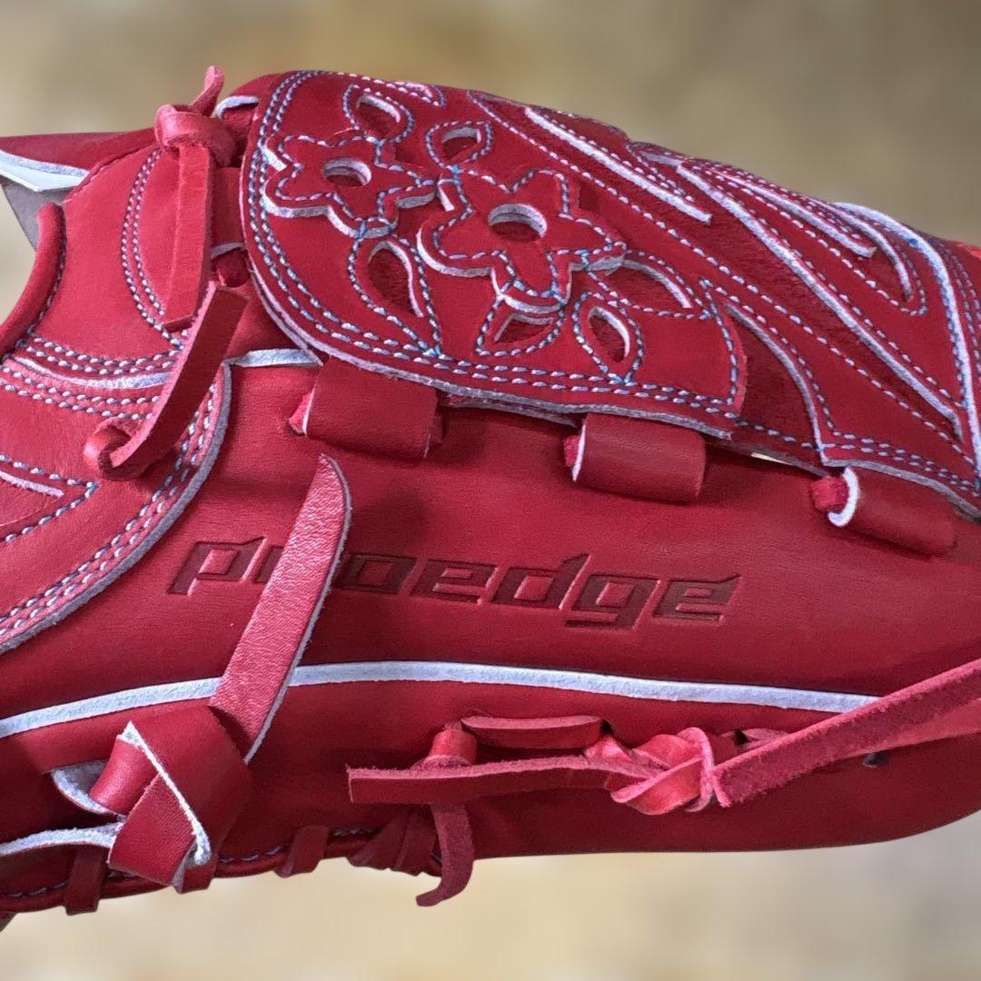 新品未使用タグ付きSSK軟式野球グローブプロエッジ投手右利き用