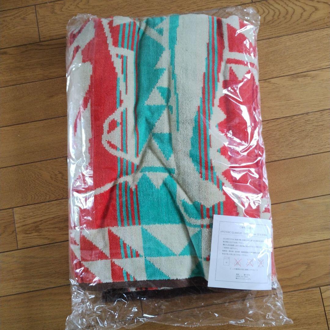 ヒステリックグラマー 2016 タオルケット　ネイティブ柄　ノベルティ