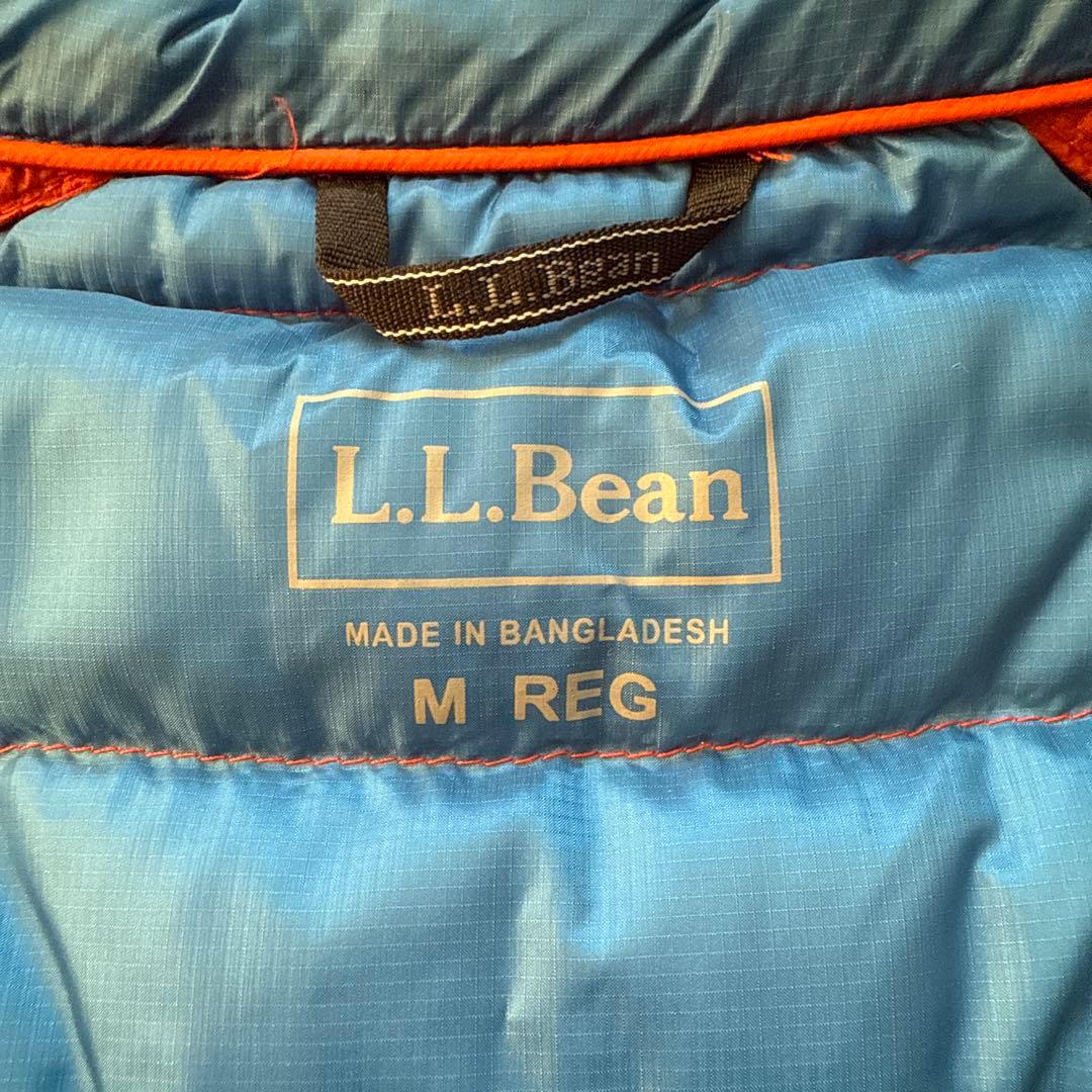 llbean ダウンベスト　古着　PERTEX アウトドア