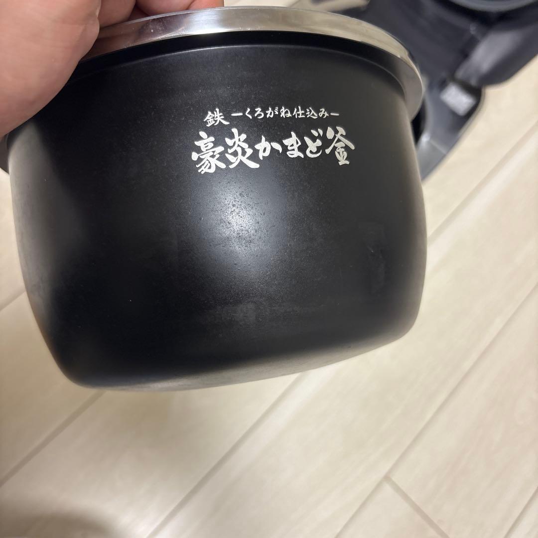 【美品】象印 炎舞炊き NW-FA10-BZ 圧力IH炊飯ジャー